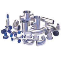 a collection of sanitary fittings