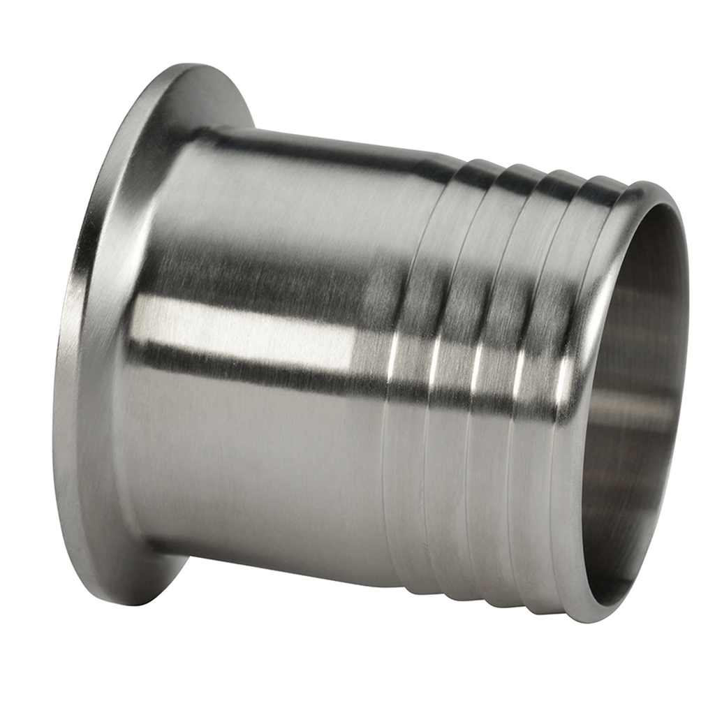 14MPHR - Tri-Clamp X Rubber Hose Barb Adapter