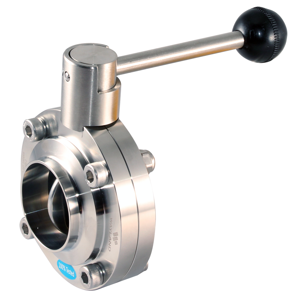 Butt-Weld Butterfly Valve - Pull Handle