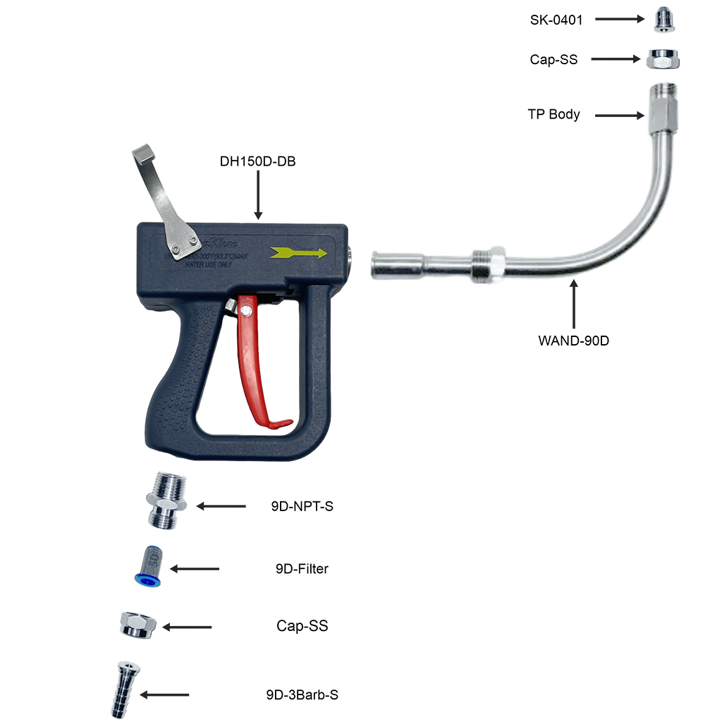 Dairy Nozzle For Milking Parlours
