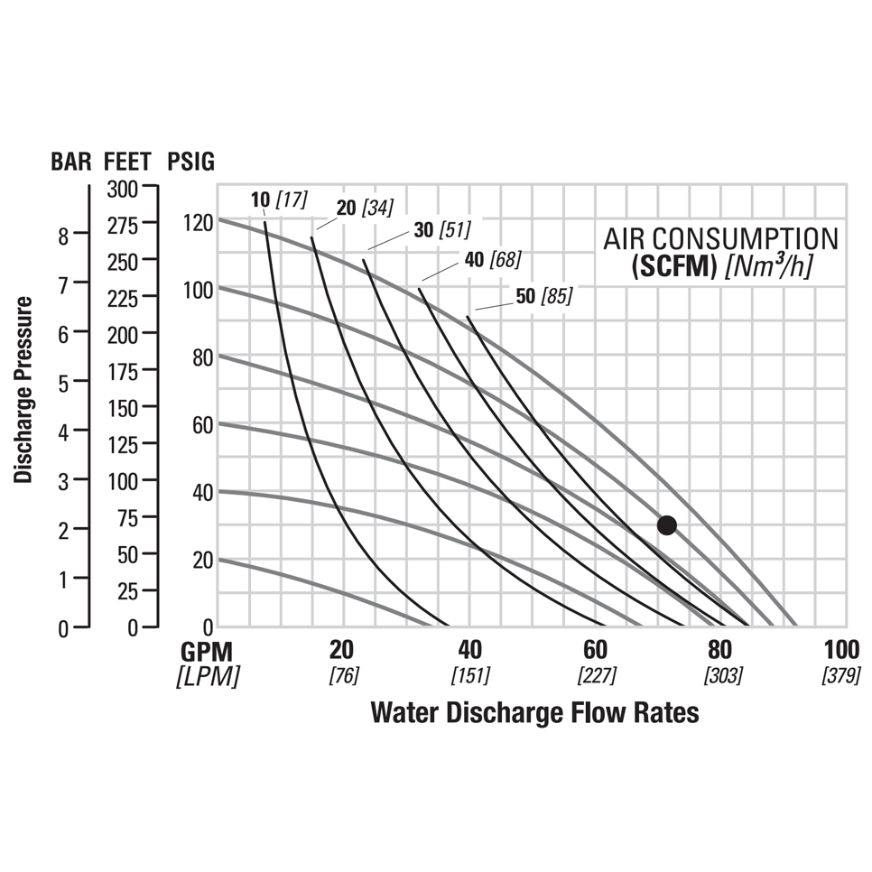 Wilden PS4 (2" Tri-Clamp) Saniflo FDA AODD Pump