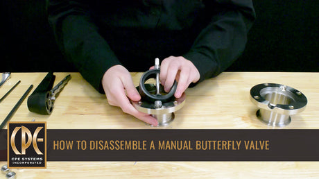 How to Disassemble a Manual Butterfly Valve