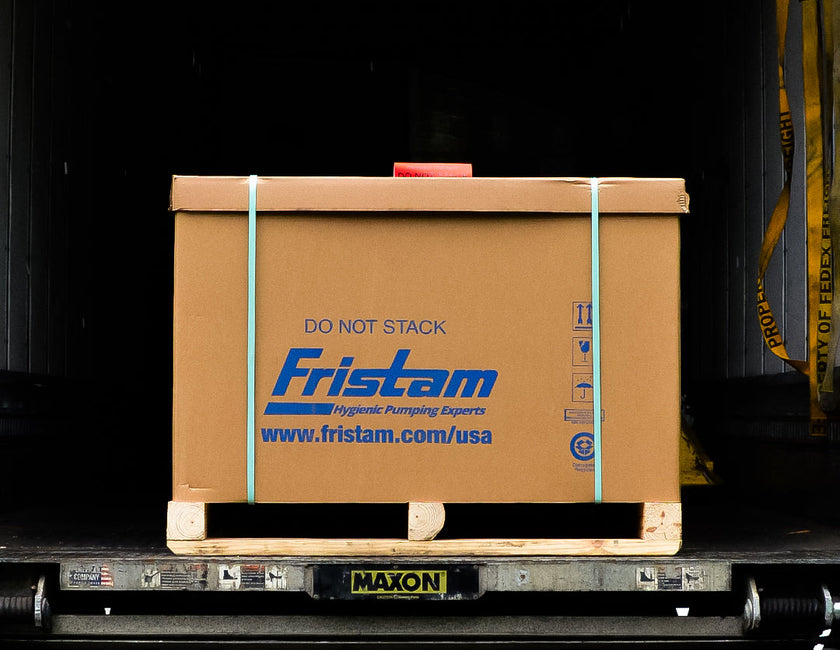 Our first Fristam pump heads are in!