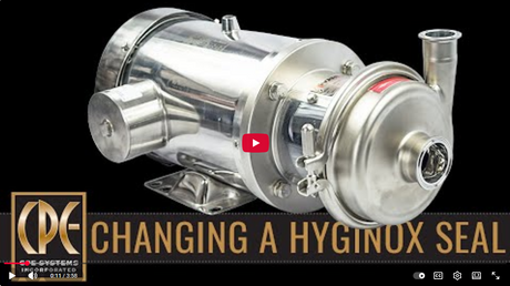 Changing the Seal on an Inoxpa Hyginox Pump
