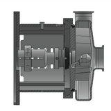 C+114/214MD Centrifugal Pump With SS Washdown Motor