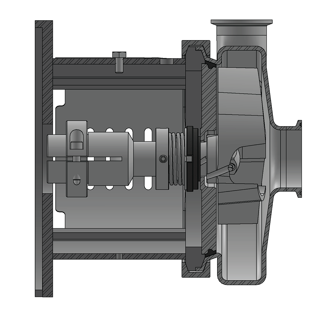 C216MD Pump With Stainless Steel Washdown Motor