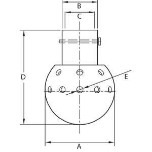 Stationary Spray Ball
