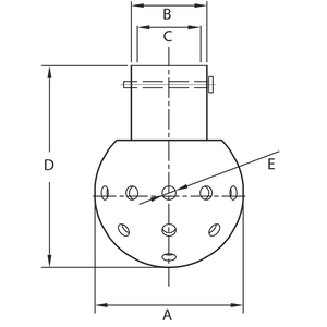 Stationary Spray Ball
