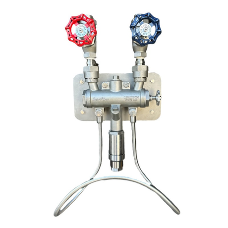 Thermostatic Temperature-Limiting Steam & Cold Water Mixing Station