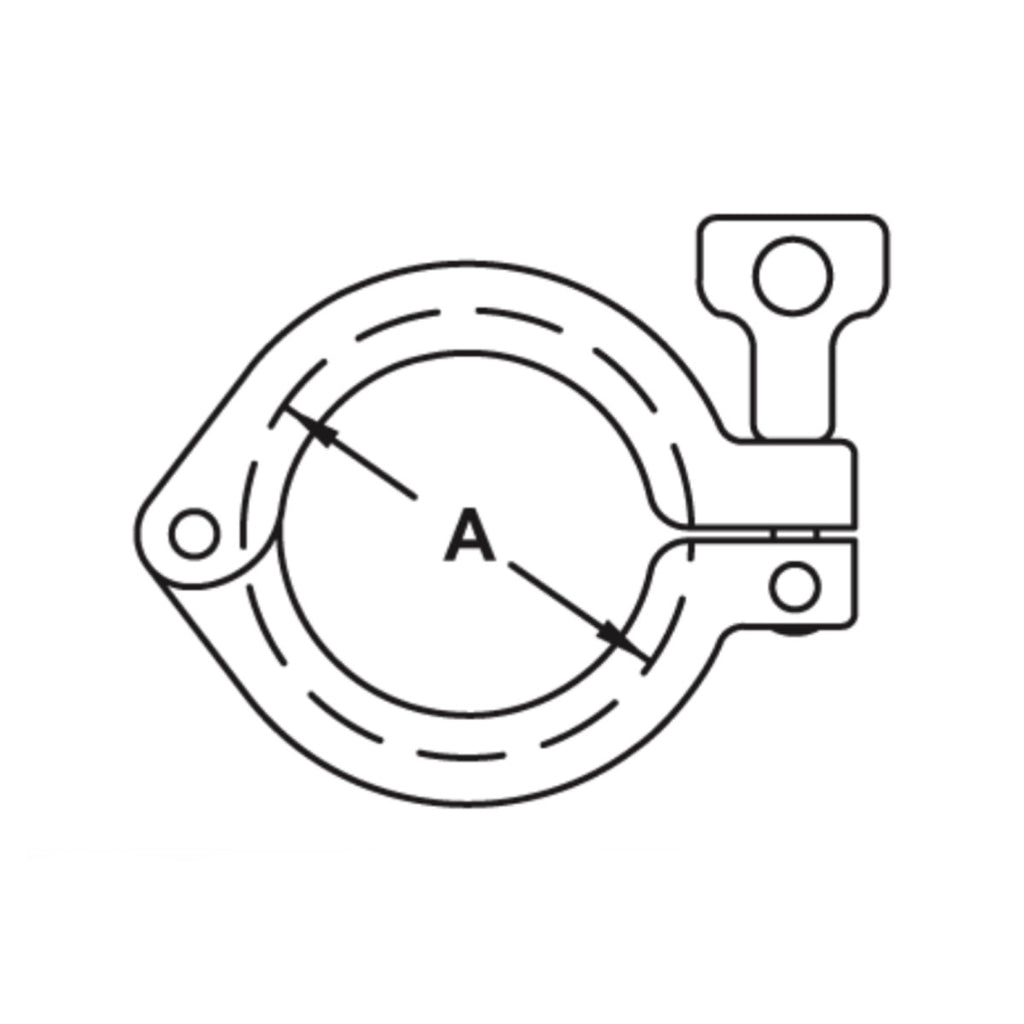 A13MHM - Tri-Clamp - Heavy Duty