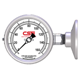 2-1/2” (63mm) Sani-Flow Brewery Pressure Gauge