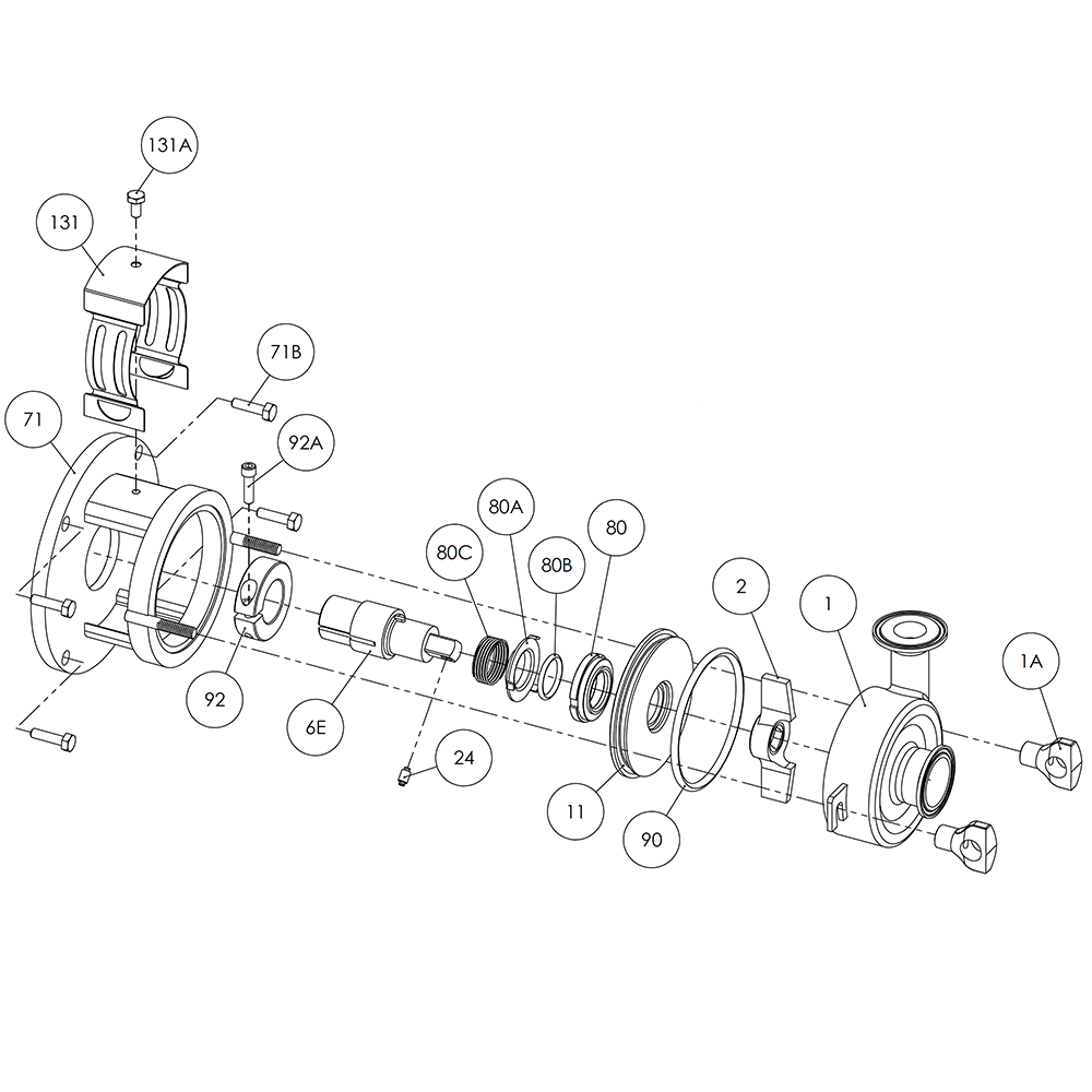 C+100 Series Pump Parts