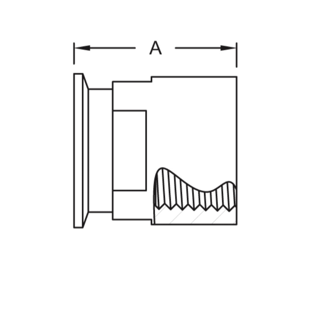 22MP - Tri-Clamp x Female NPT Adapters