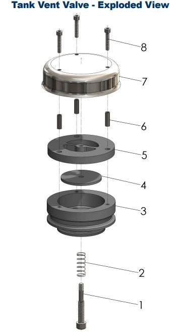 Air & Vacuum Relief Tank Vent Valve