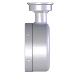 3-1/2” (90mm) Sani-Flow Pressure Gauge with Top Mount